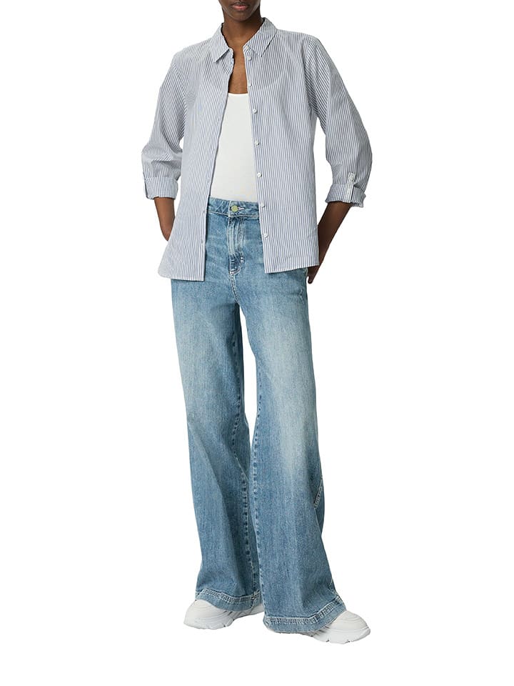 s.Oliver Bluzka w kolorze granatowo-białym rozmiar: 34