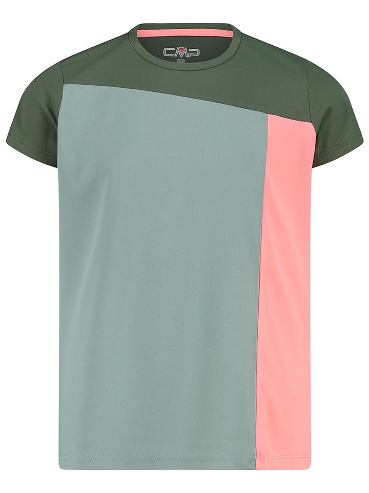 CMP Koszulka funkcyjna w kolorze zielonym rozmiar: 98