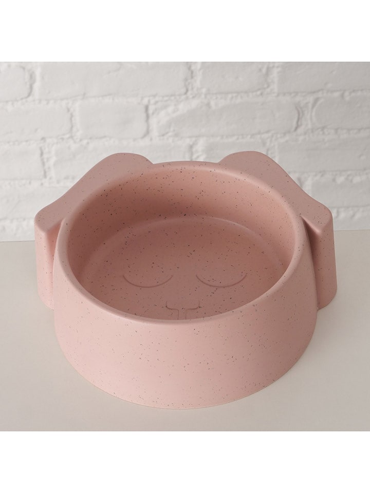 Boltze Miska "Giardino" w kolorze jasnoróżowym dla zwierząt - wys. 7,2 cm rozmiar: onesize