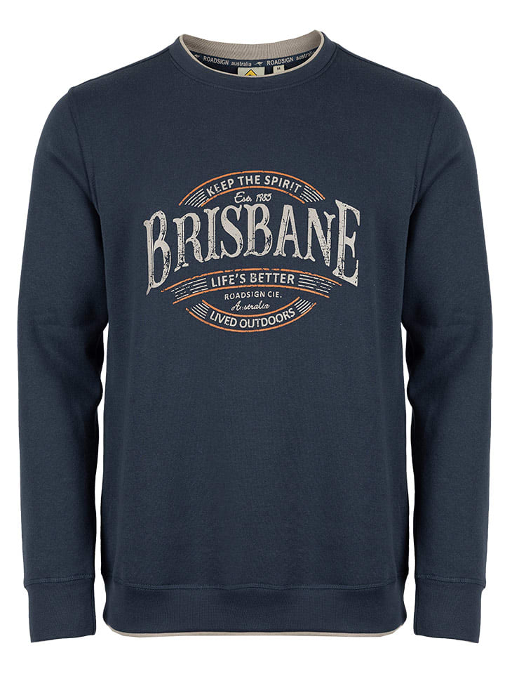 Roadsign Bluza w kolorze granatowym rozmiar: M