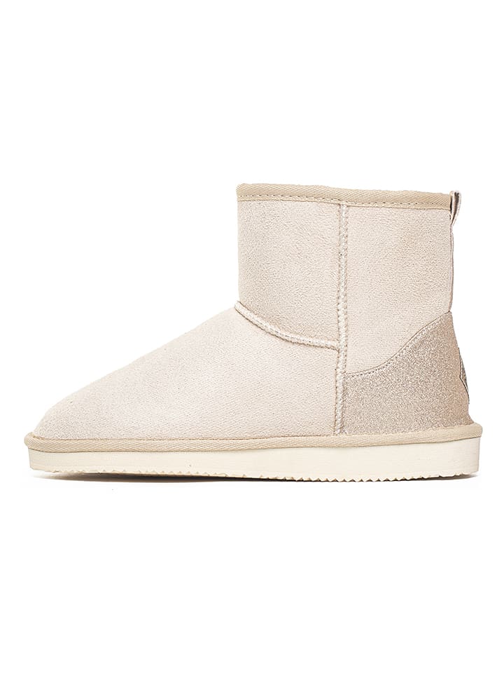 ISLAND BOOT Botki zimowe "Caspian" w kolorze kremowym rozmiar: 39