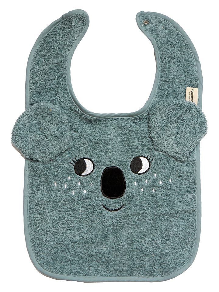 roommate Śliniaczek "Koala" w kolorze niebieskoszarym - 40 x 26 cm rozmiar: onesize