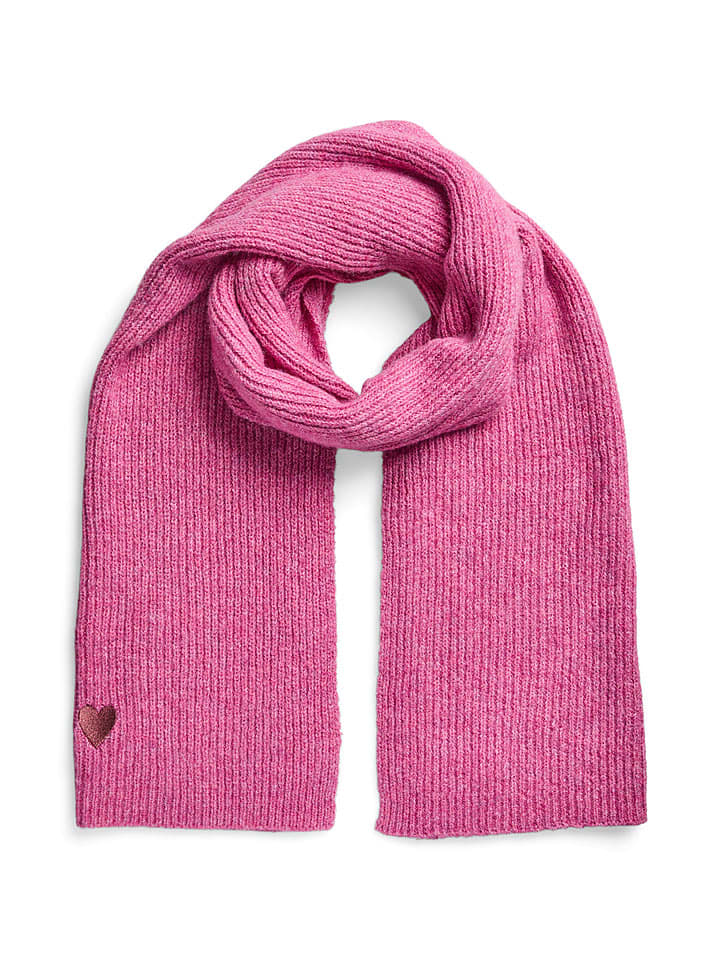 Pieces Szal "Malika" w kolorze różowym rozmiar: onesize