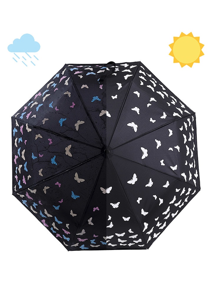 Le Monde du Parapluie Parasol w kolorze czarnym - Ø 95 cm rozmiar: onesize