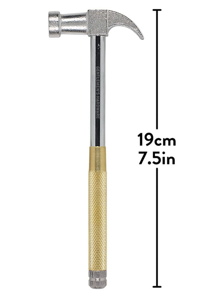 Gentlemen's Hardware Narzędzie wielofunkcyjne w kolorze srebrnym - dł. 19 cm rozmiar: onesize