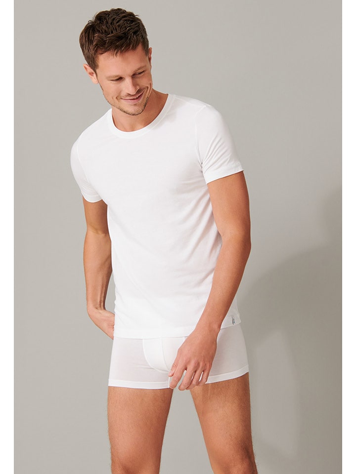 Schiesser Koszulka w kolorze białym rozmiar: XL