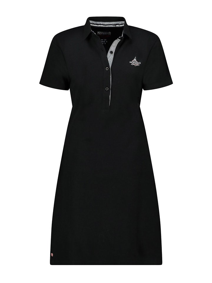 Geographical Norway Sukienka w kolorze czarnym rozmiar: S