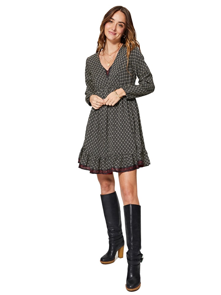 Aller Simplement Sukienka w kolorze antracytowym rozmiar: 42