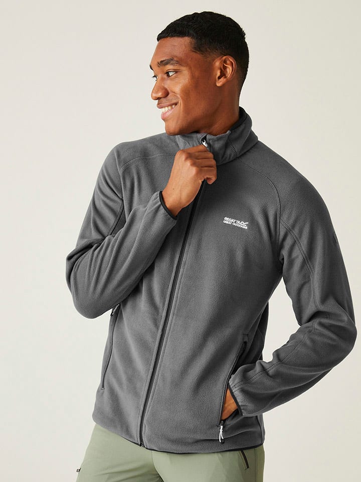 Regatta Kurtka polarowa "Hadfield" w kolorze szarym rozmiar: M