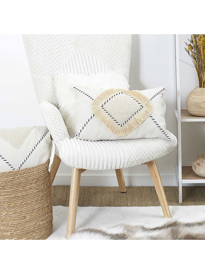 Ethnical Life Poduszka w kolorze beżowym - 50 x 30 cm rozmiar: onesize