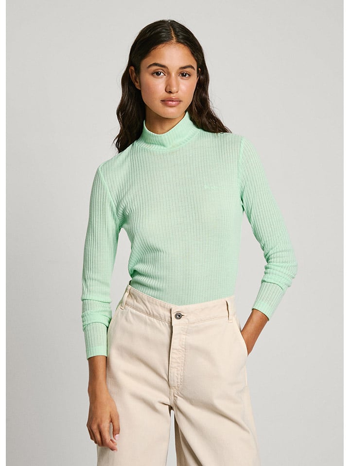 Pepe Jeans Koszulka w kolorze jasnozielonym rozmiar: L