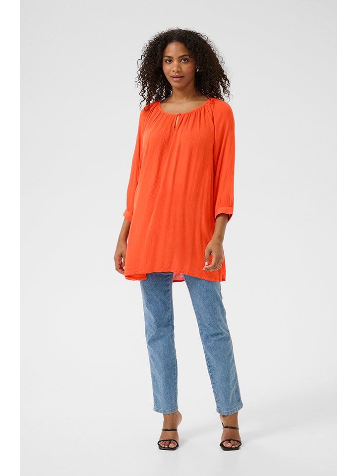 Kaffe Tunika w kolorze pomarańczowym rozmiar: 40
