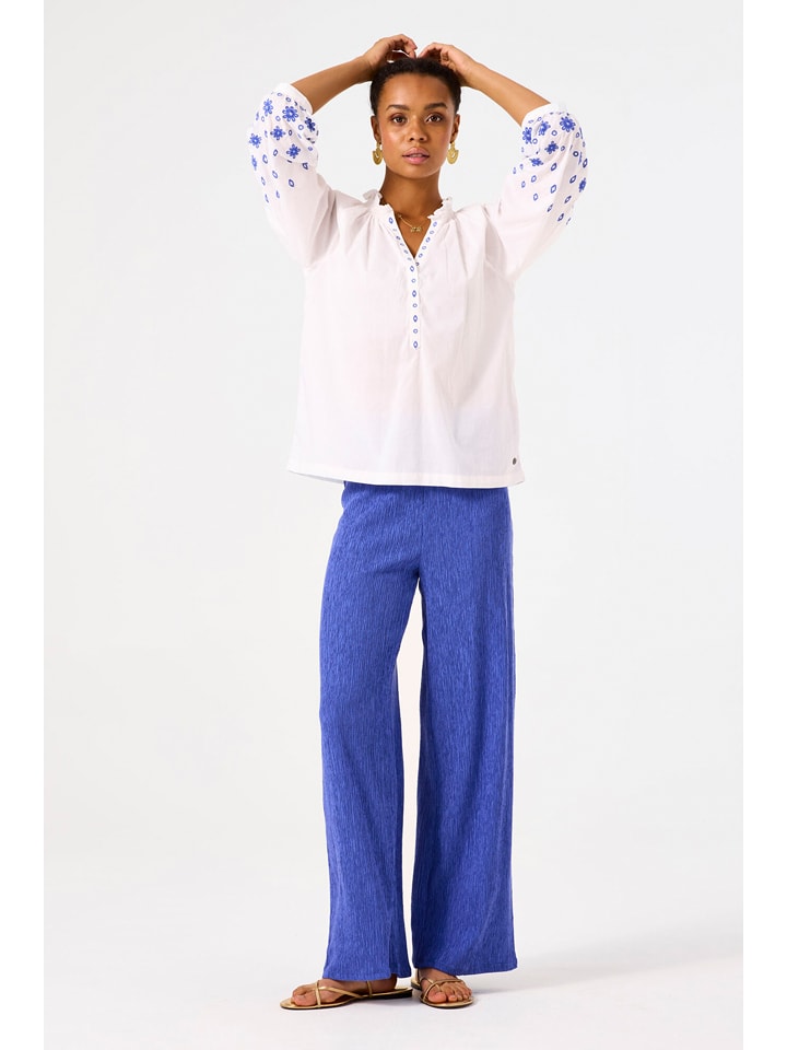 Garcia Spodnie w kolorze niebieskim rozmiar: M