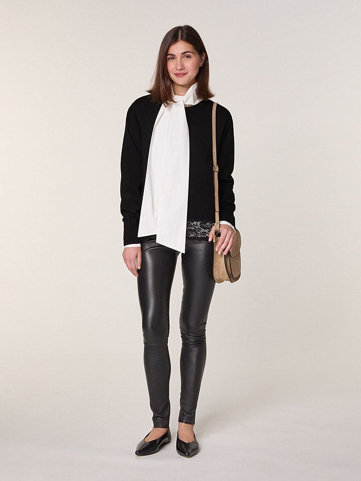 Rodier Wełniany sweter w kolorze czarnym rozmiar: L