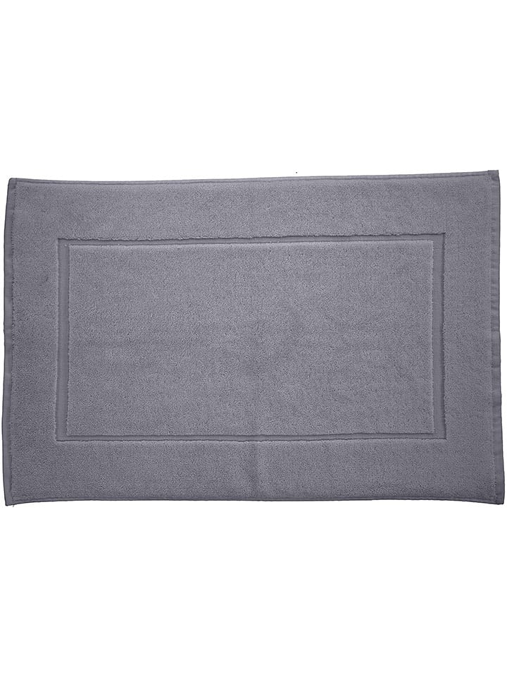 Soft by Perle de Coton Dywanik łazienkowy w kolorze szarym - 50 x 80 cm rozmiar: 50x80 cm