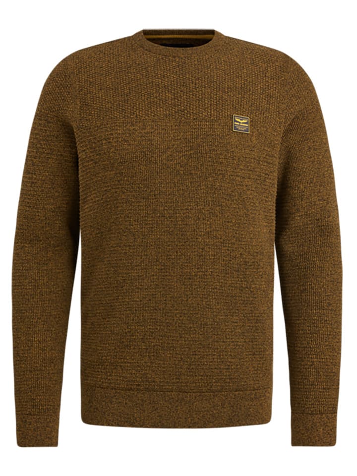 PME Legend Sweter w kolorze karmelowym rozmiar: L