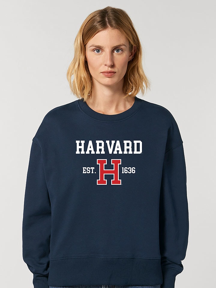 American Universities Bluza "Harvard EST 1636" w kolorze granatowym rozmiar: M