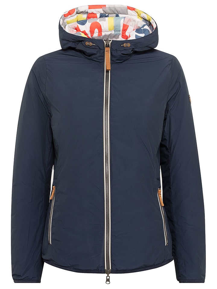 Camel Active Dwustronna kurtka w kolorze granatowym ze wzorem rozmiar: 42