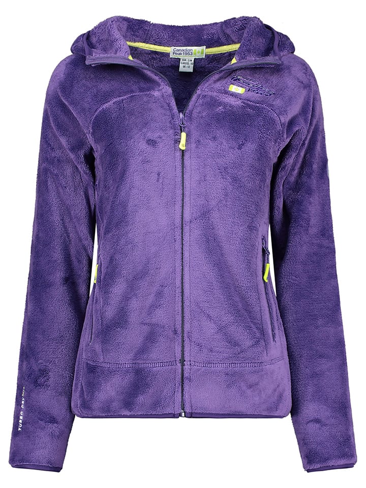 Canadian Peak Kurtka polarowa "Upaloodeak" w kolorze fioletowym rozmiar: XXL