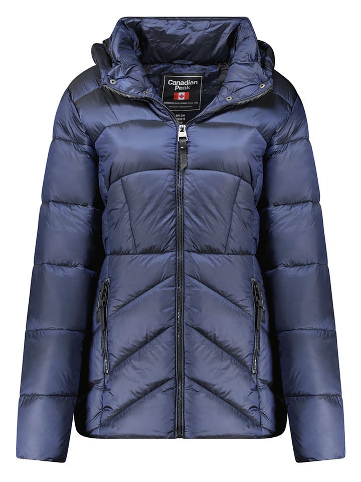Canadian Peak Kurtka pikowana "Blancheak" w kolorze granatowym rozmiar: 3XL