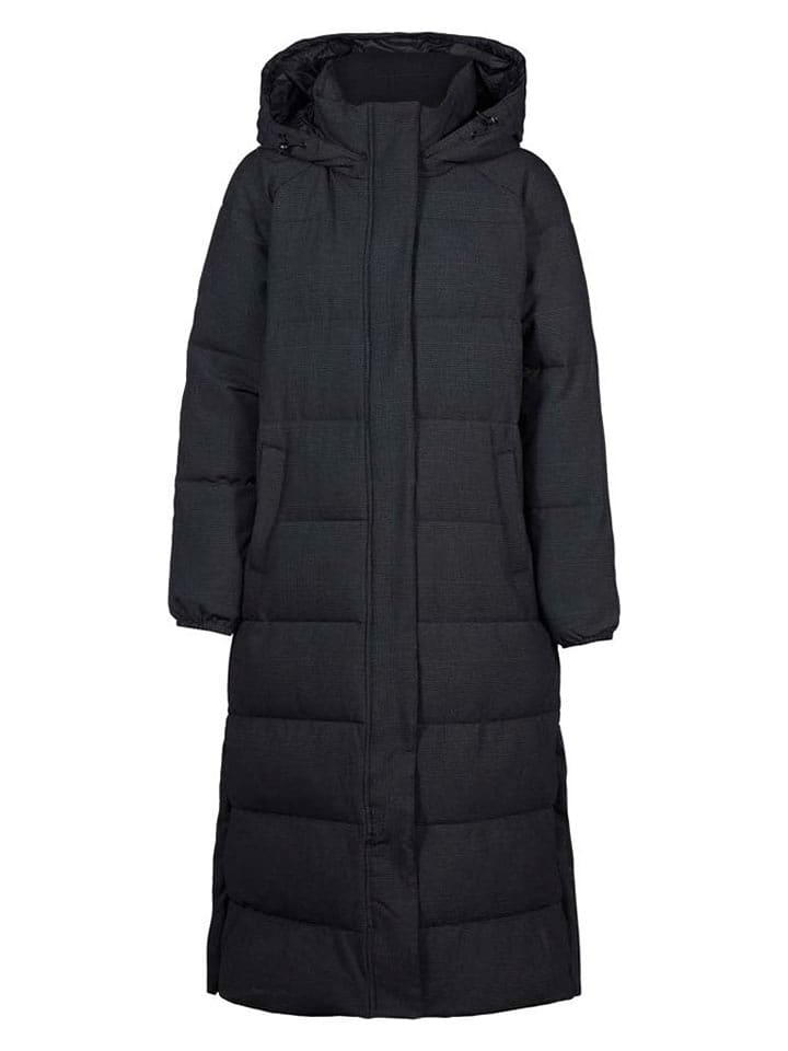 Herrlicher Płaszcz zimowy w kolorze antracytowym rozmiar: XL