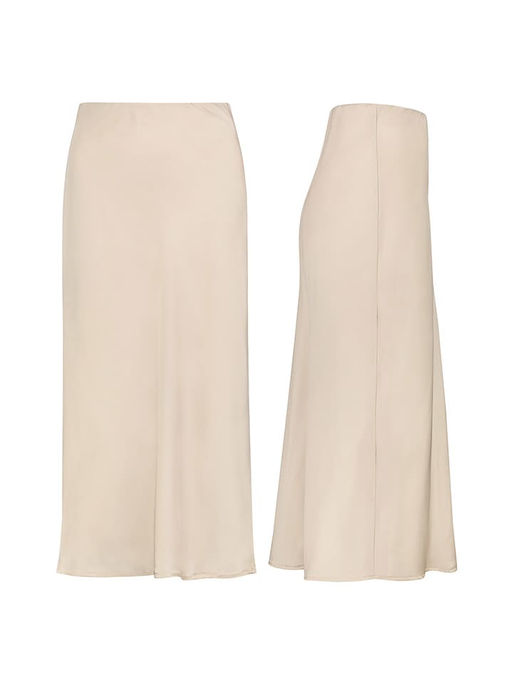 Sublevel Spódnica w kolorze beżowym rozmiar: L/XL