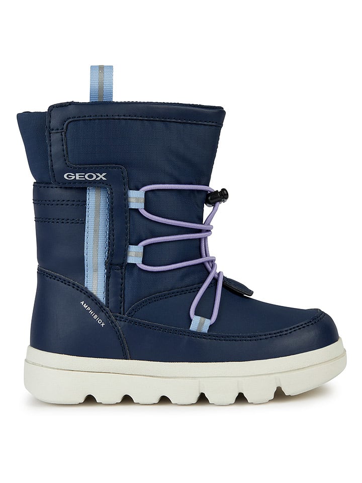 Geox Botki zimowe "Willaboom" w kolorze granatowym rozmiar: 34