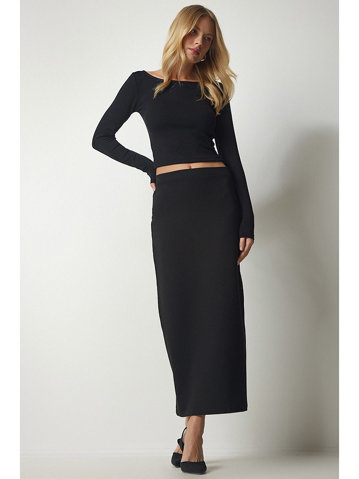 Happiness Istanbul Spódnica w kolorze czarnym rozmiar: 42