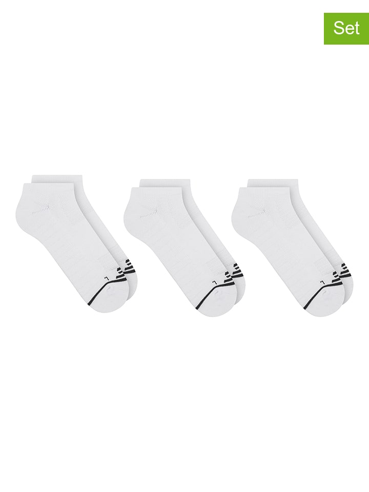 Skechers Skarpety (3 pary) w kolorze białym rozmiar: 43-46