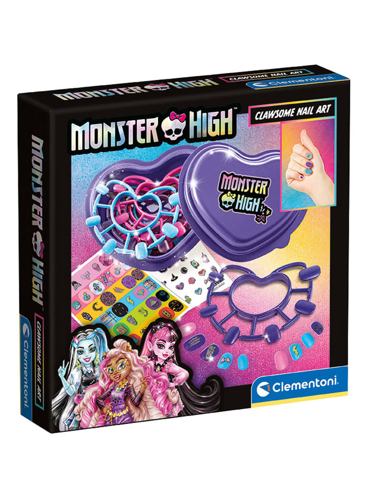 Clementoni Zestaw "Monster High" do paznocki - 6+ rozmiar: onesize