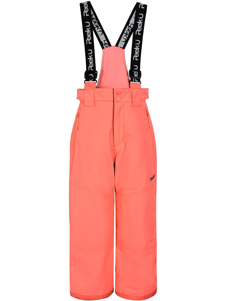 Peek U Spodnie narciarskie "Tara" w kolorze koralowym rozmiar: 122