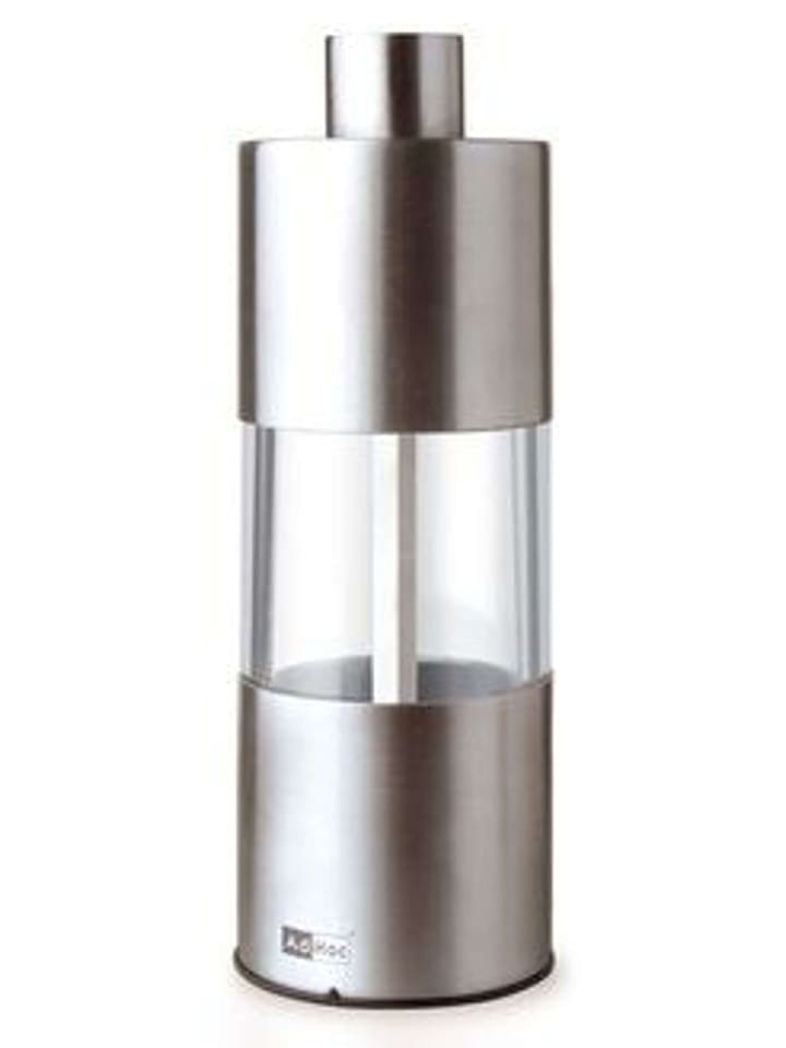 AdHoc Młynek "Classic" w kolorze srebrnym do pieprzu - wys. 13 x Ø 4,5 cm rozmiar: onesize
