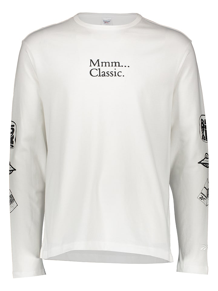 Reebok Koszulka "Skate" w kolorze białym rozmiar: M