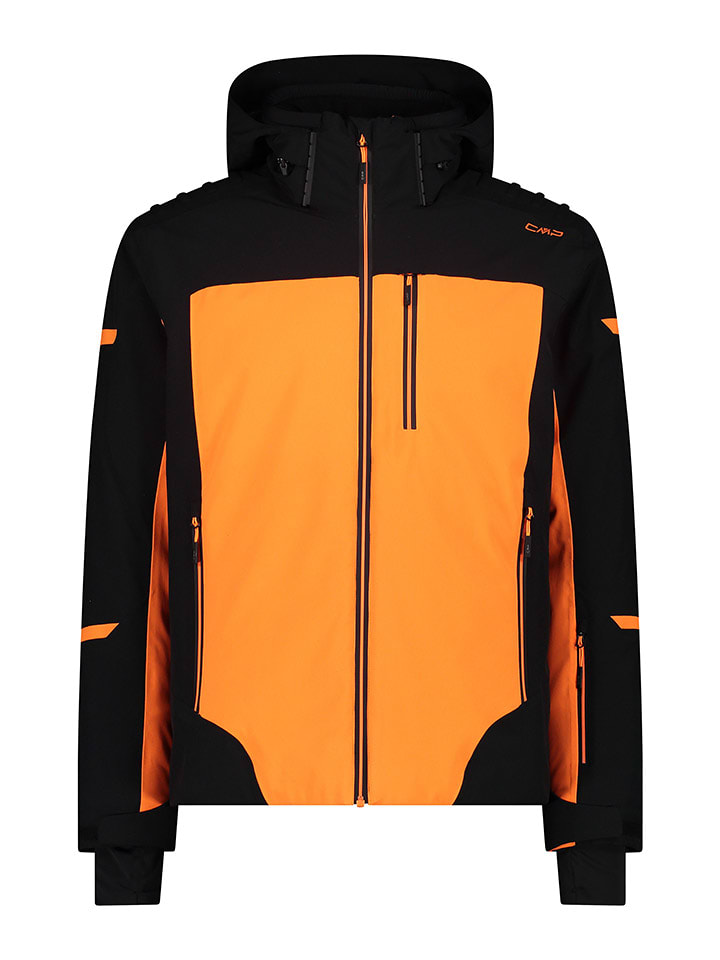 CMP Kurtka narciarska w kolorze pomarańczowo-czarnym rozmiar: 52