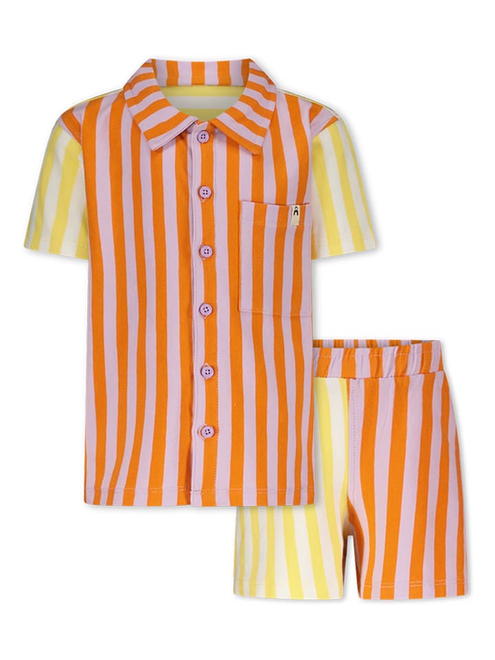 The New Chapter 2-częściowy zestaw "Jace" w kolorze pomarańczowo-żółtym rozmiar: 122/128