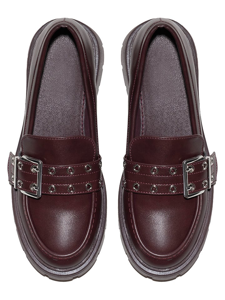 C'M Mokasyny w kolorze czerwonym rozmiar: 36