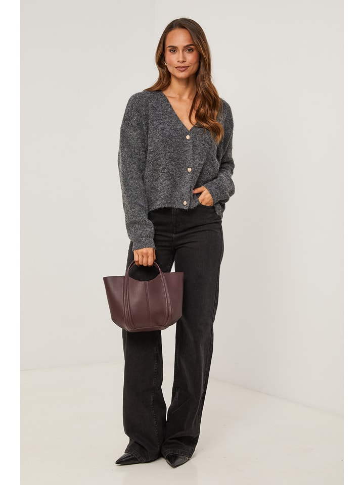 Soft Cashmere Kardigan w kolorze ciemnoszarym rozmiar: 38/40