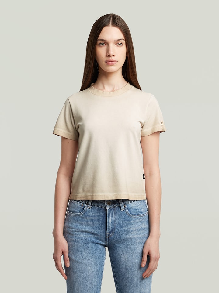 G-Star Koszulka w kolorze beżowym rozmiar: XL