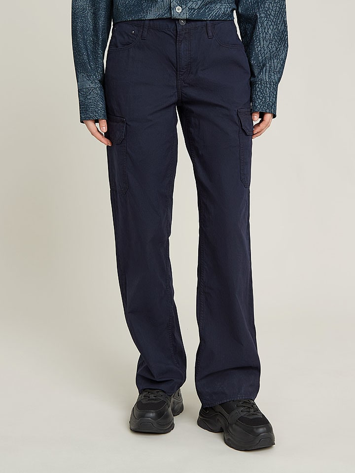 G-Star Bojówki "Judee" w kolorze granatowym rozmiar: W30/L30