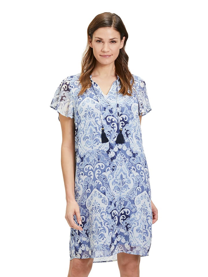 CARTOON Sukienka w kolorze niebieskim rozmiar: 38