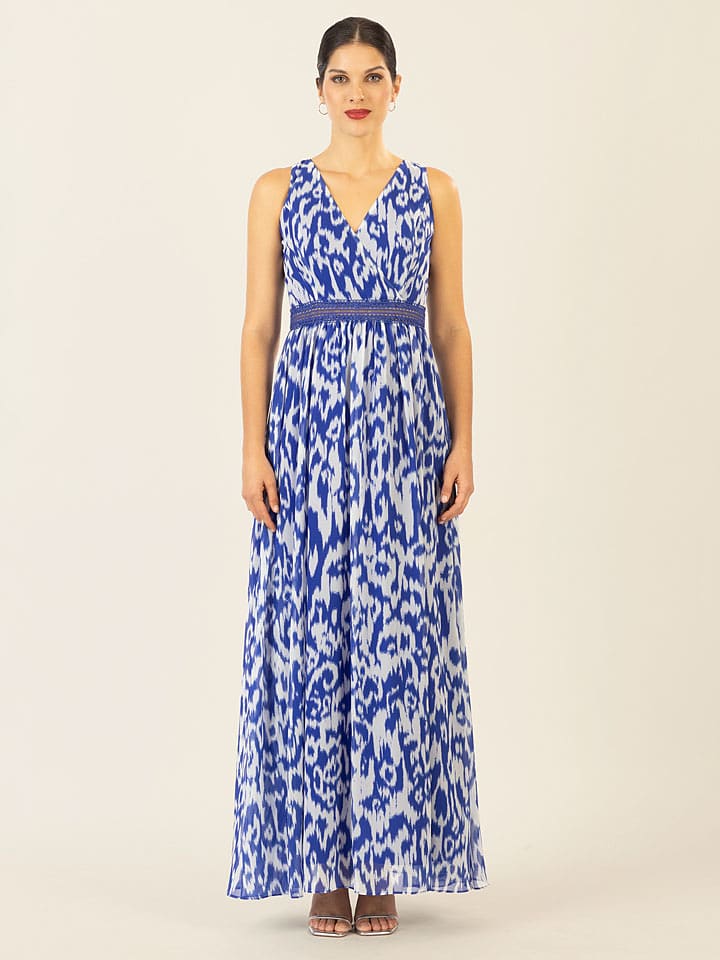 APART Sukienka w kolorze niebiesko-białym rozmiar: 42