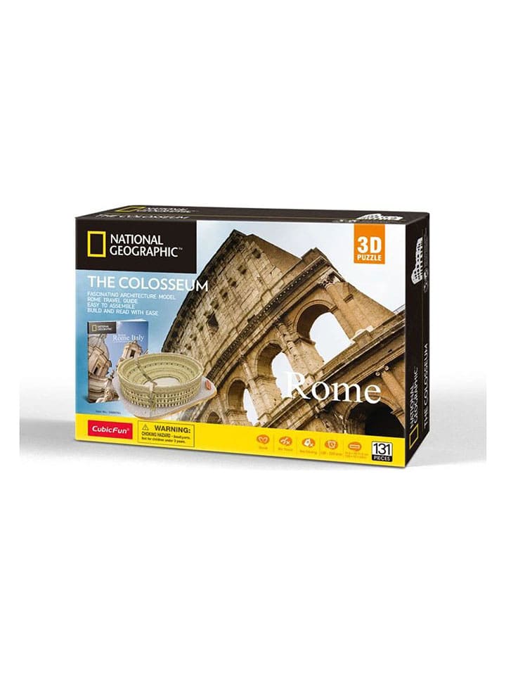CubicFun 131-częściowe puzzle 3D "Colosseum" - 8+ rozmiar: onesize