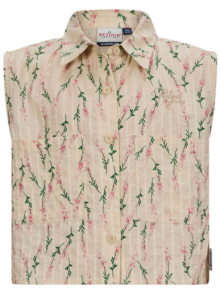 Retour Bluzka "Bella" w kolorze beżowym rozmiar: 170/176