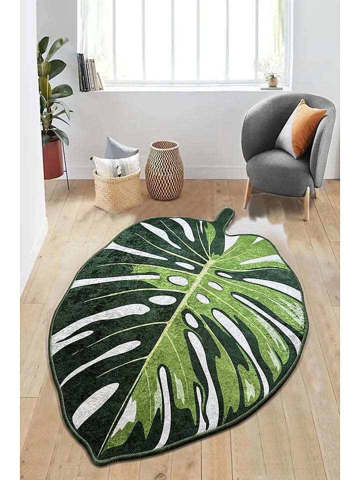 Mioli Dywan w kolorze zielonym rozmiar: 80x140 cm