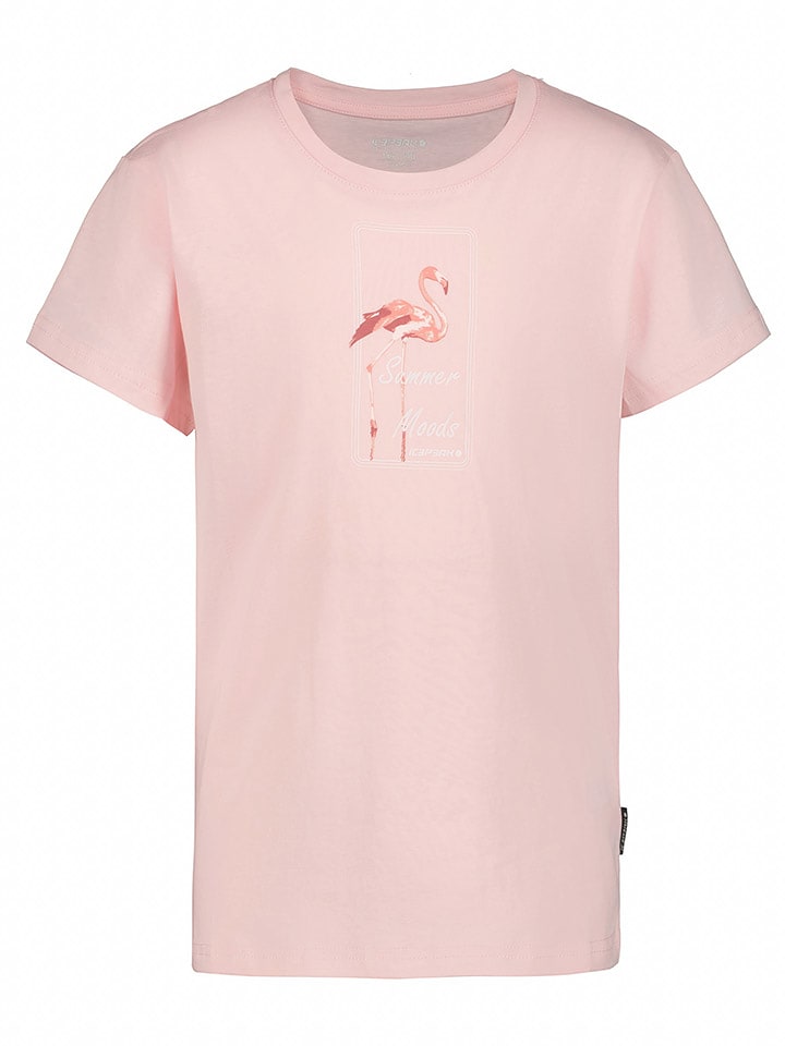 Icepeak Koszulka "Leadville" w kolorze jasnoróżowym rozmiar: 176