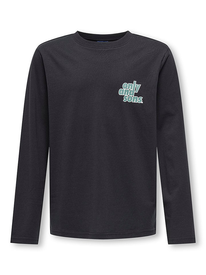 Only&Sons Koszulka "Isaac" w kolorze czarnym rozmiar: 170/176