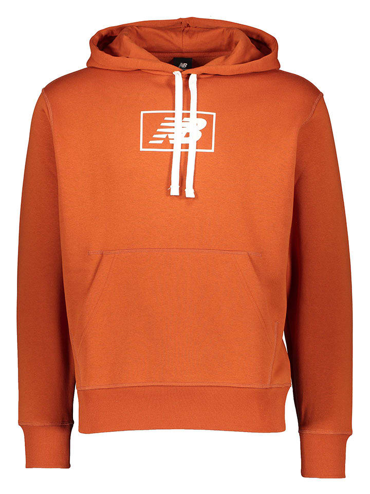 New Balance Bluza "Essentials Brushed" w kolorze pomarańczowym rozmiar: L