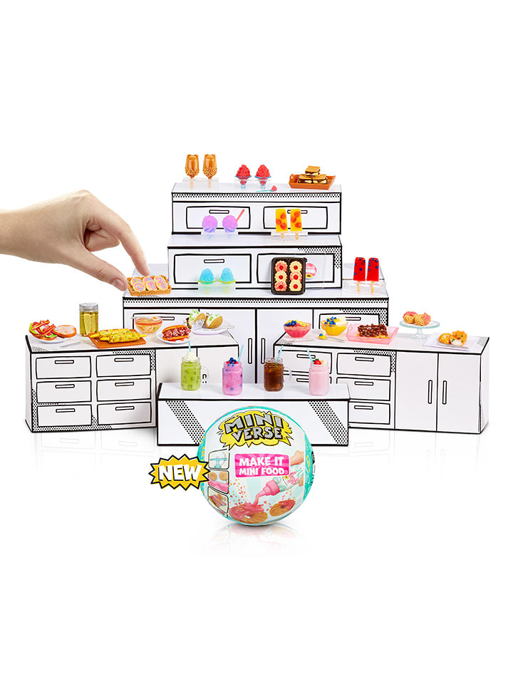 MGA´s Mini Verse Zestaw ''MGA's Miniverse - Mini Foods: Cafe'' - 8+ (produkt niespodzianka) rozmiar: onesize