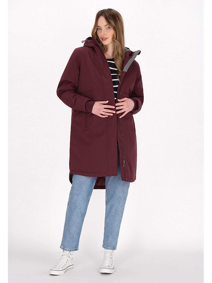 Schmuddelwedda Parka w kolorze bordowym rozmiar: XL
