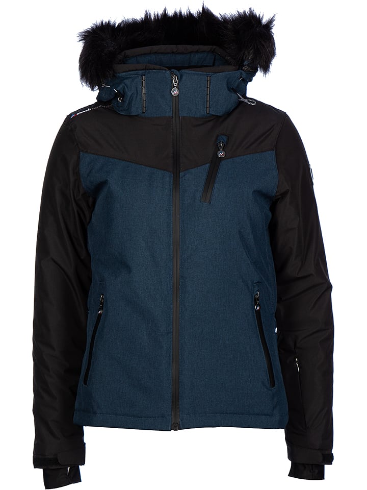 Peak Mountain Kurtka narciarska "Armate" w kolorze granatowym rozmiar: XL